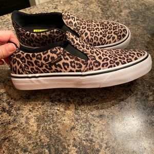 Women’s leopard print vans